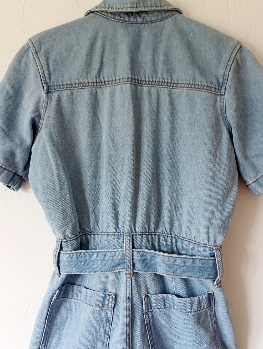 NWT Universal Thread Light Wash Denim Romper - Picture 6 of 6
